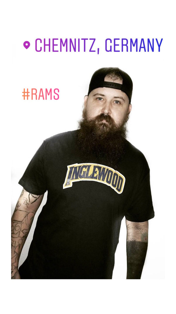 INGLEWOOD RAMS TEE - INGLEWOOD CLOTHING LINE