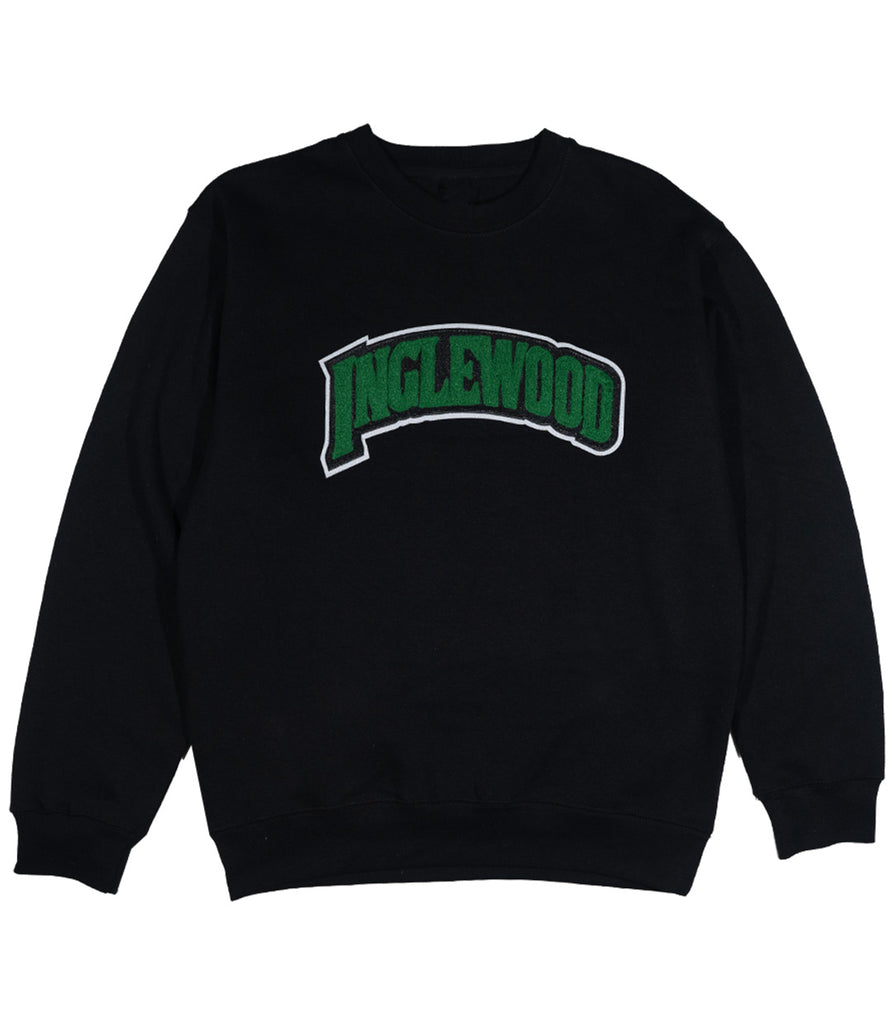 INGLEWOOD CREWNECK GREEN PATCH