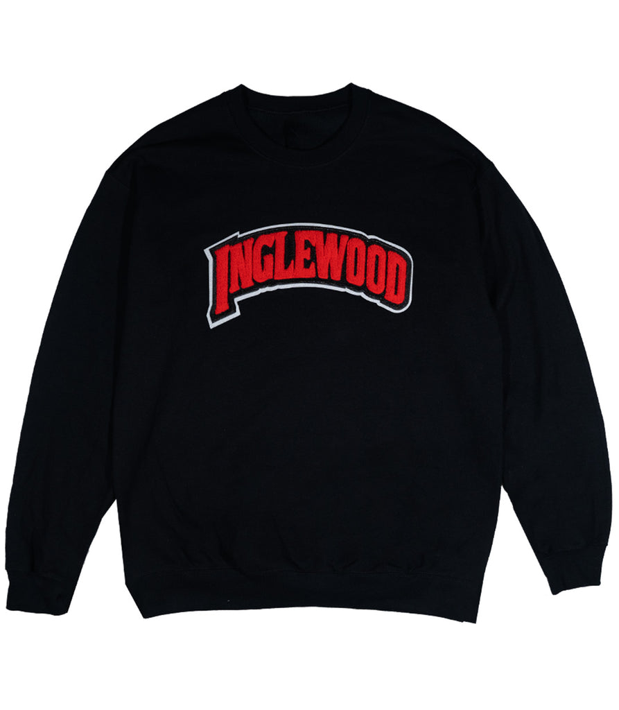 INGLEWOOD CREWNECK RED PATCH