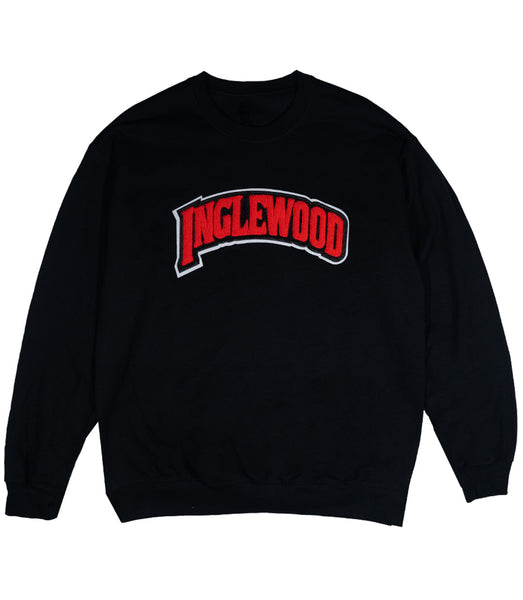 INGLEWOOD CREWNECK RED PATCH