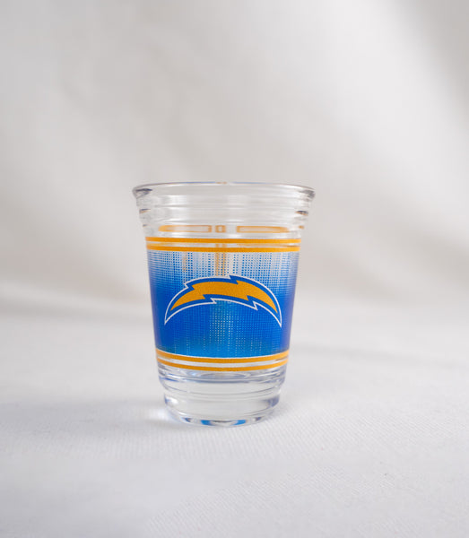 LA CHARGERS SHOT GLASS