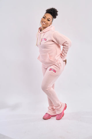 NillaWood Knit 2pcs Set Pink