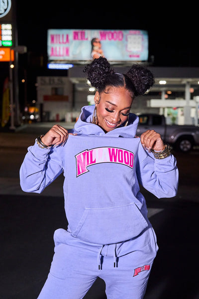 Periwinkle NillaWood Hoodie