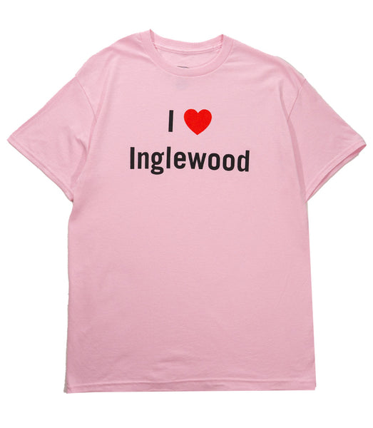 I LOVE INGLEWOOD TEE PINK