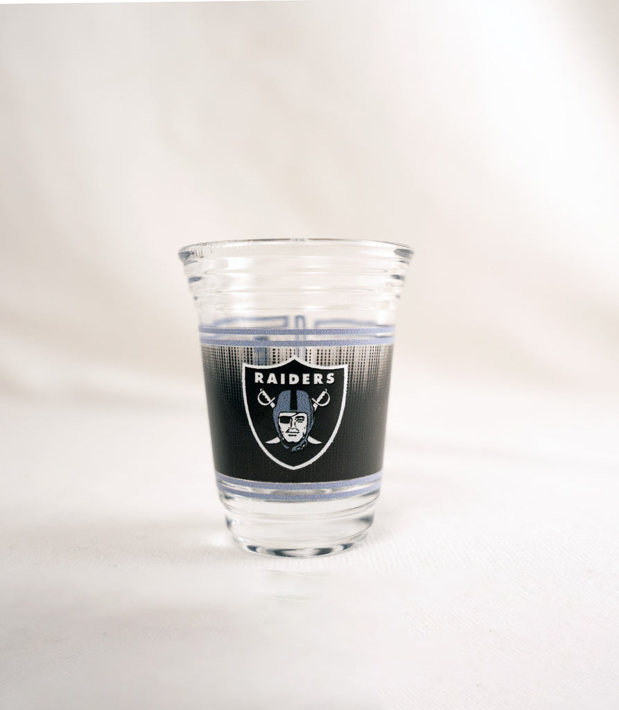 LAS VEGAS RAIDERS SHOT GLASS