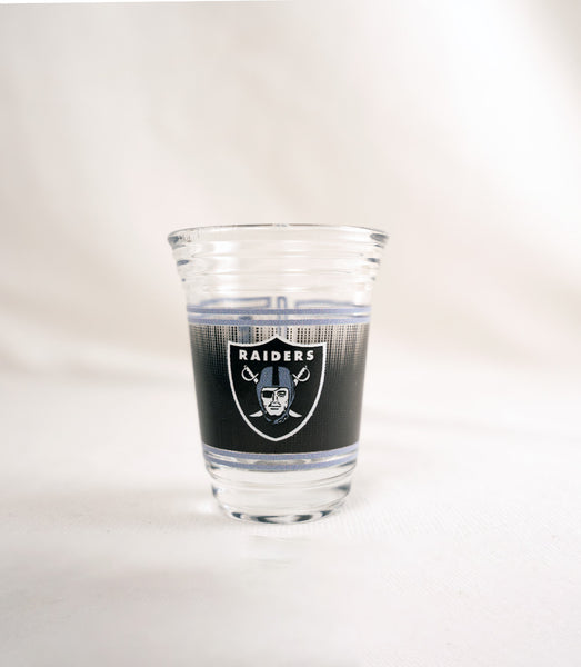 LAS VEGAS RAIDERS SHOT GLASS