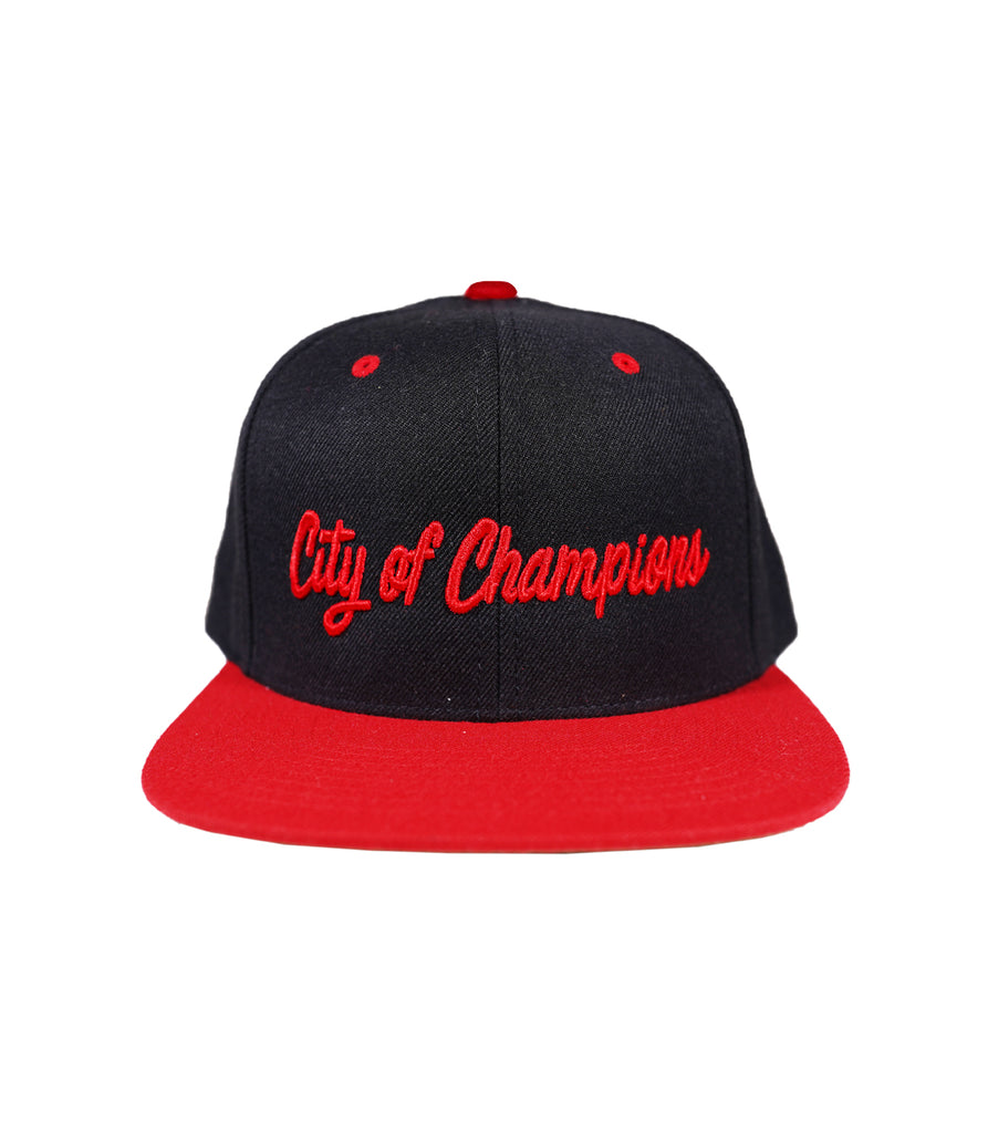 City Of Champions SnapBack Black