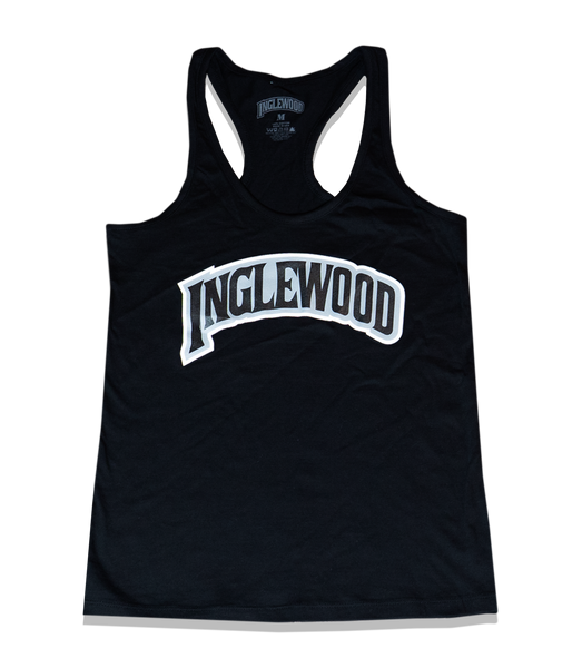 INGLEWOOD WOMENS TANK SILVER/BLACK