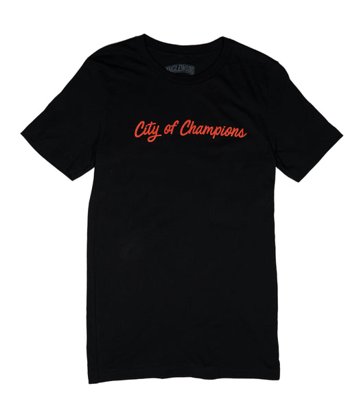 CITY OF CHAMPS TEE BLACK