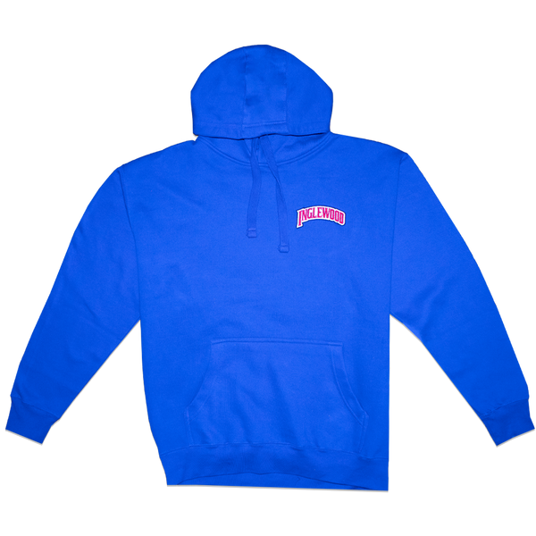INGLEWOOD EMBROIDERED HOODIE BLUE