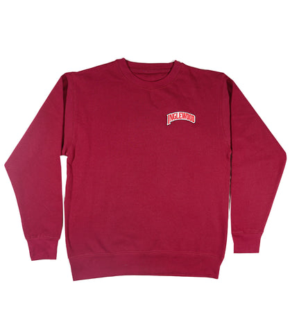 INGLEWOOD CREWNECK BURGUNDY