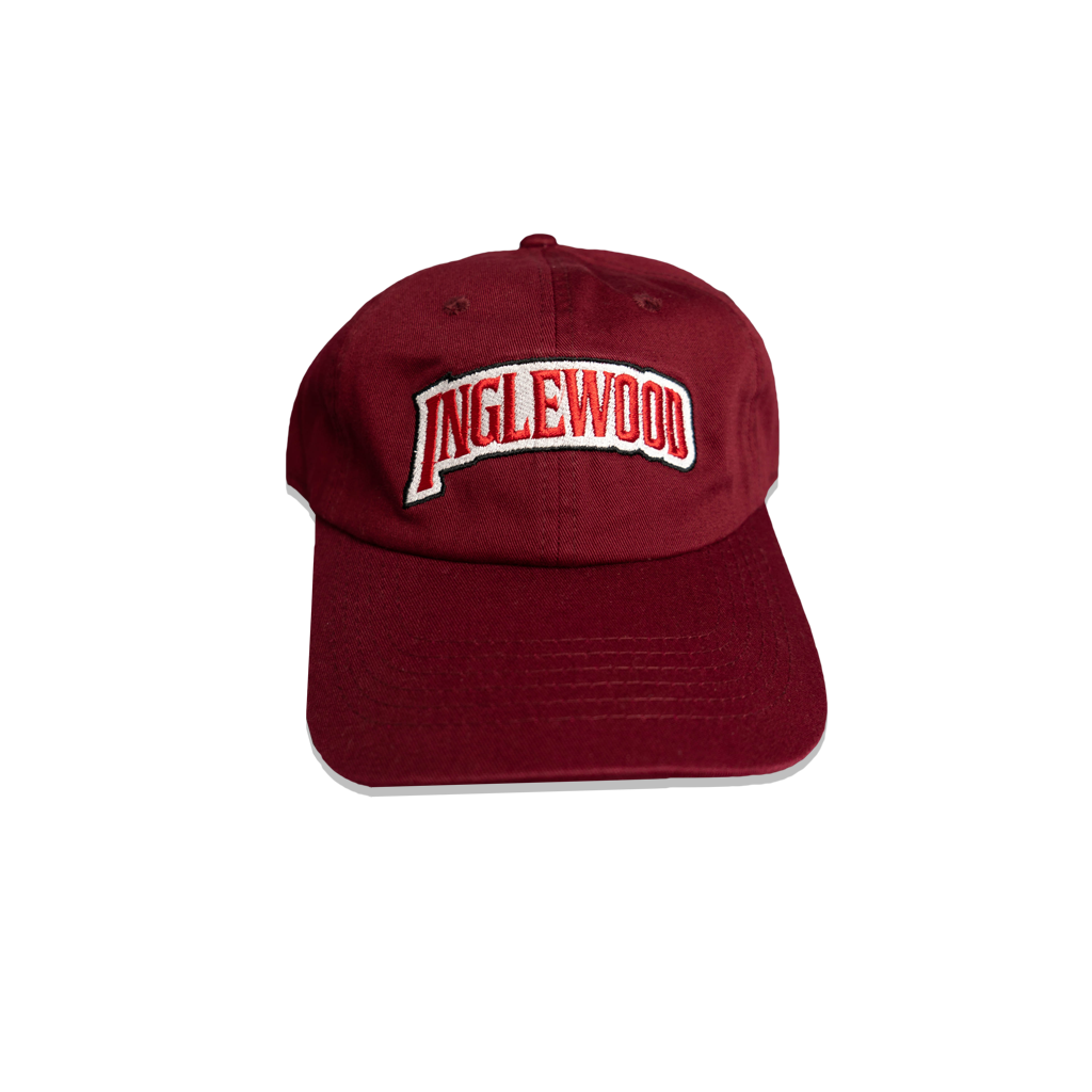INGLEWOOD DAD CAP BURGUNDY
