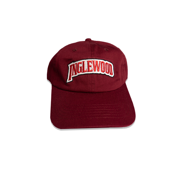 INGLEWOOD DAD CAP BURGUNDY