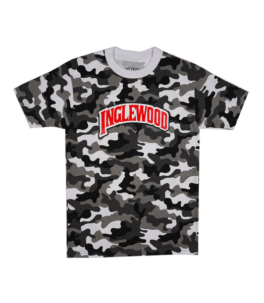 INGLEWOOD CAMO TEE GRAY