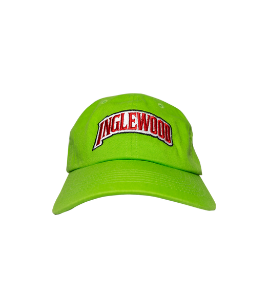 INGLEWOOD DAD CAP NEON GREEN