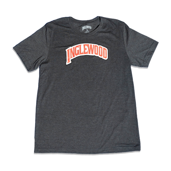 INGLEWOOD MENS TEE CHARCOAL GRAY