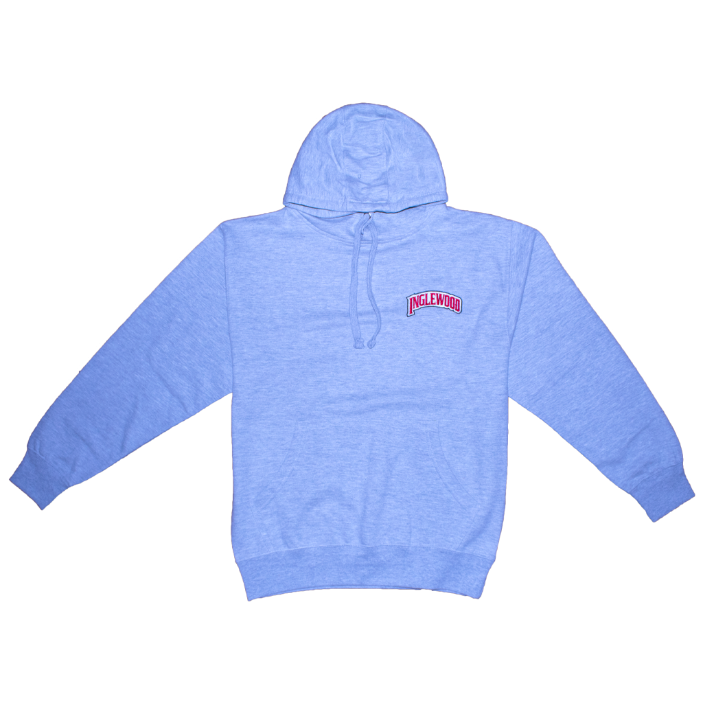 Inglewood Embroidered Hoodie Gray