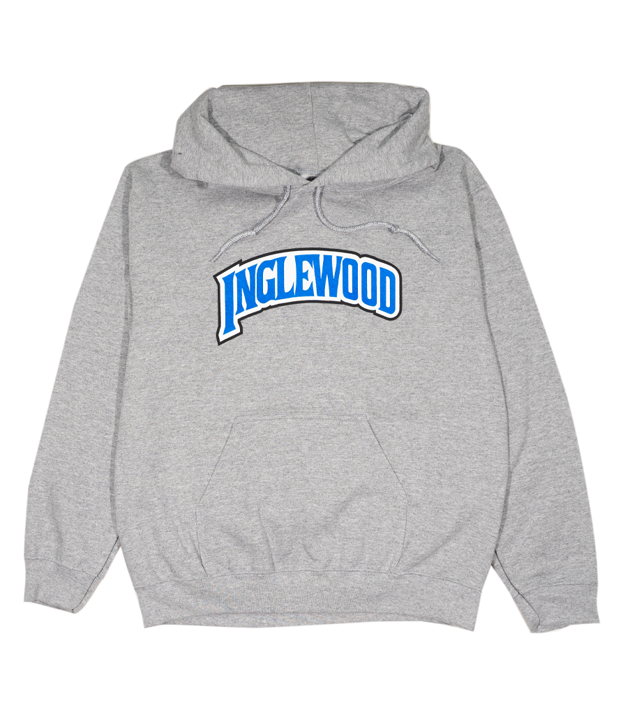 Inglewood Hoodie Grey & Blue