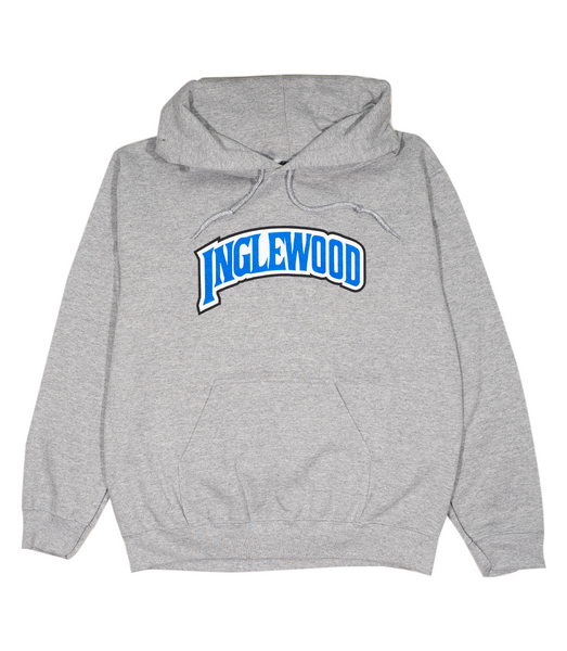 Inglewood Hoodie Grey & Blue