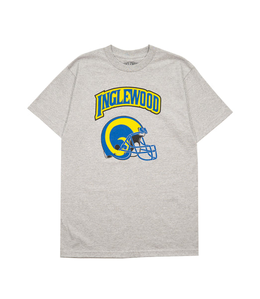 INGLEWOOD RAMS TEE GREY