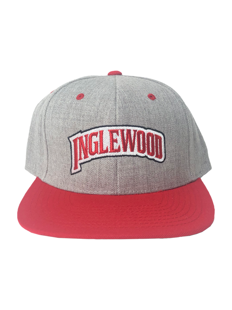 INGLEWOOD SNAPBACK GREY/RED