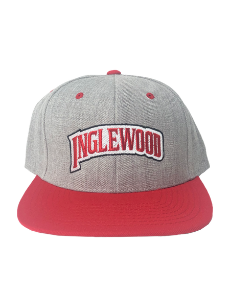 INGLEWOOD SNAPBACK GREY/RED