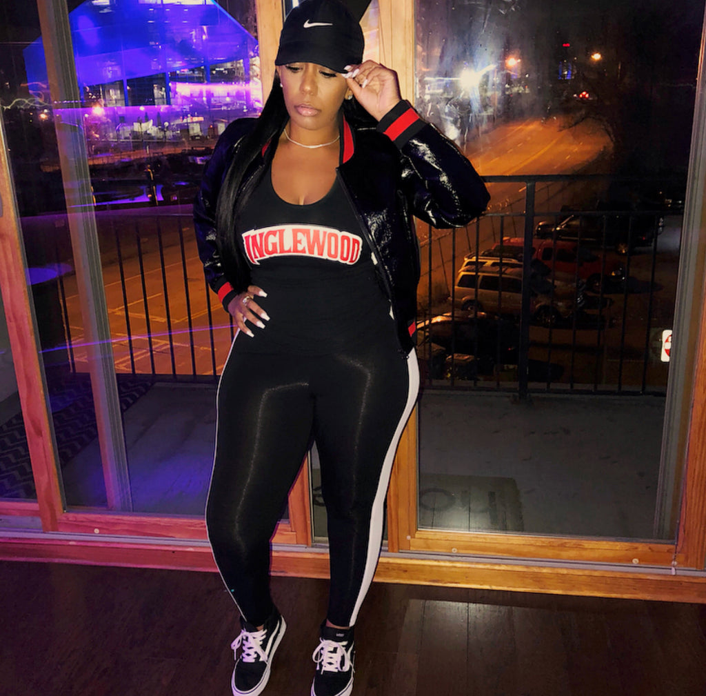 INGLEWOOD WOMENS TANK BLACK