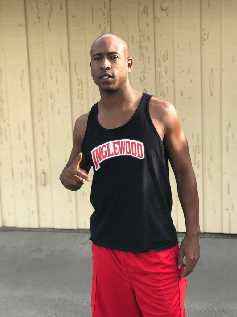 INGLEWOOD MENS TANK BLACK