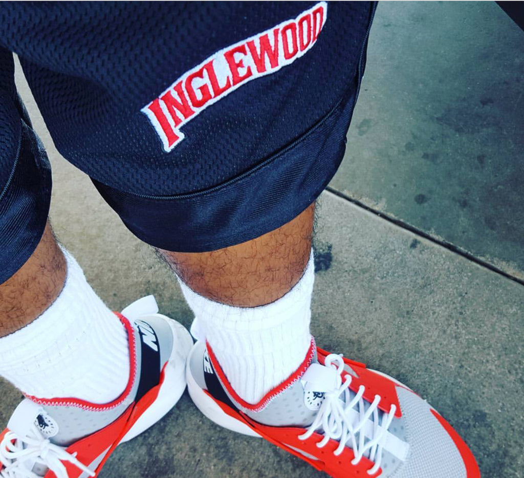 INGLEWOOD BASKETBALL SHORTS BLACK