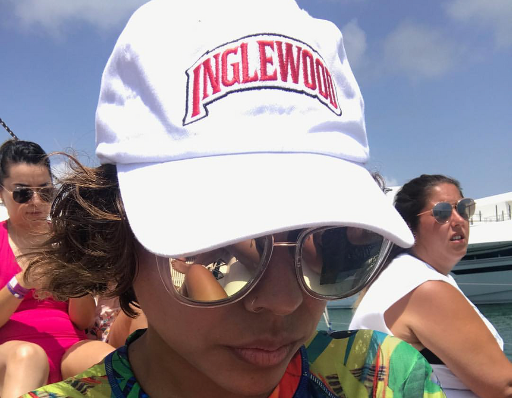 Inglewood Dad Cap White