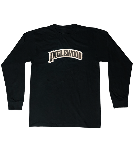 INGLEWOOD RAIDERS LONG SLEEVE SILVER/BLACK