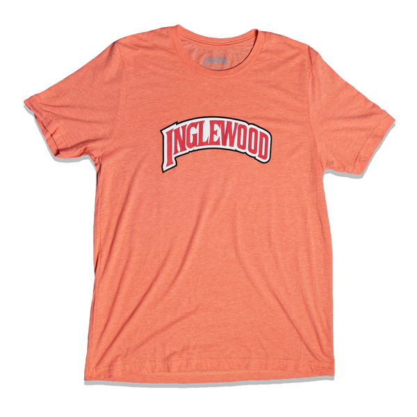 Inglewood Mens Tee Pastel Orange
