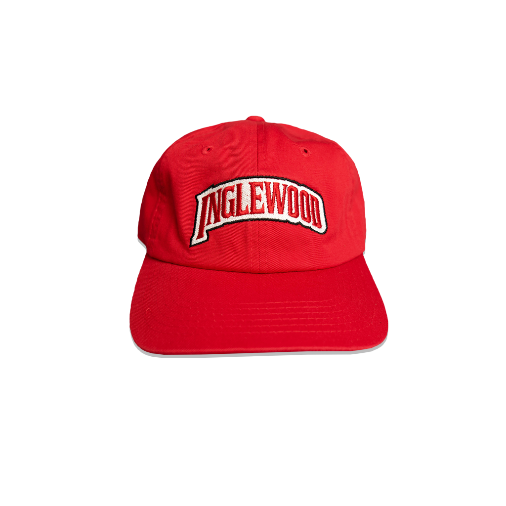 Inglewood Red Dad Cap