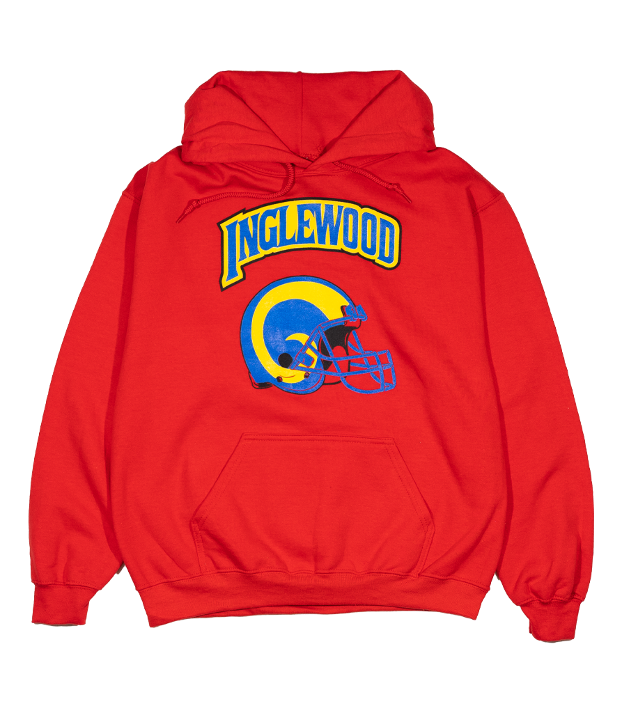 Inglewood Rams Hoodie Red