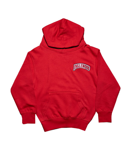 INGLEWOOD KIDS HOODIE RED