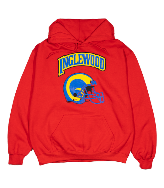 Inglewood Rams Hoodie Red