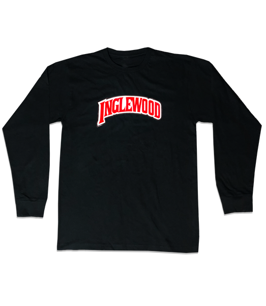 INGLEWOOD BLACK/RED LONG SLEEVE