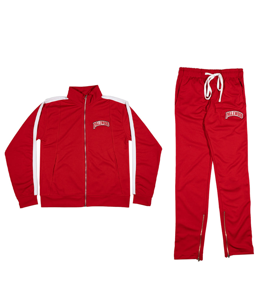 INGLEWOOD TRACKSUIT RED