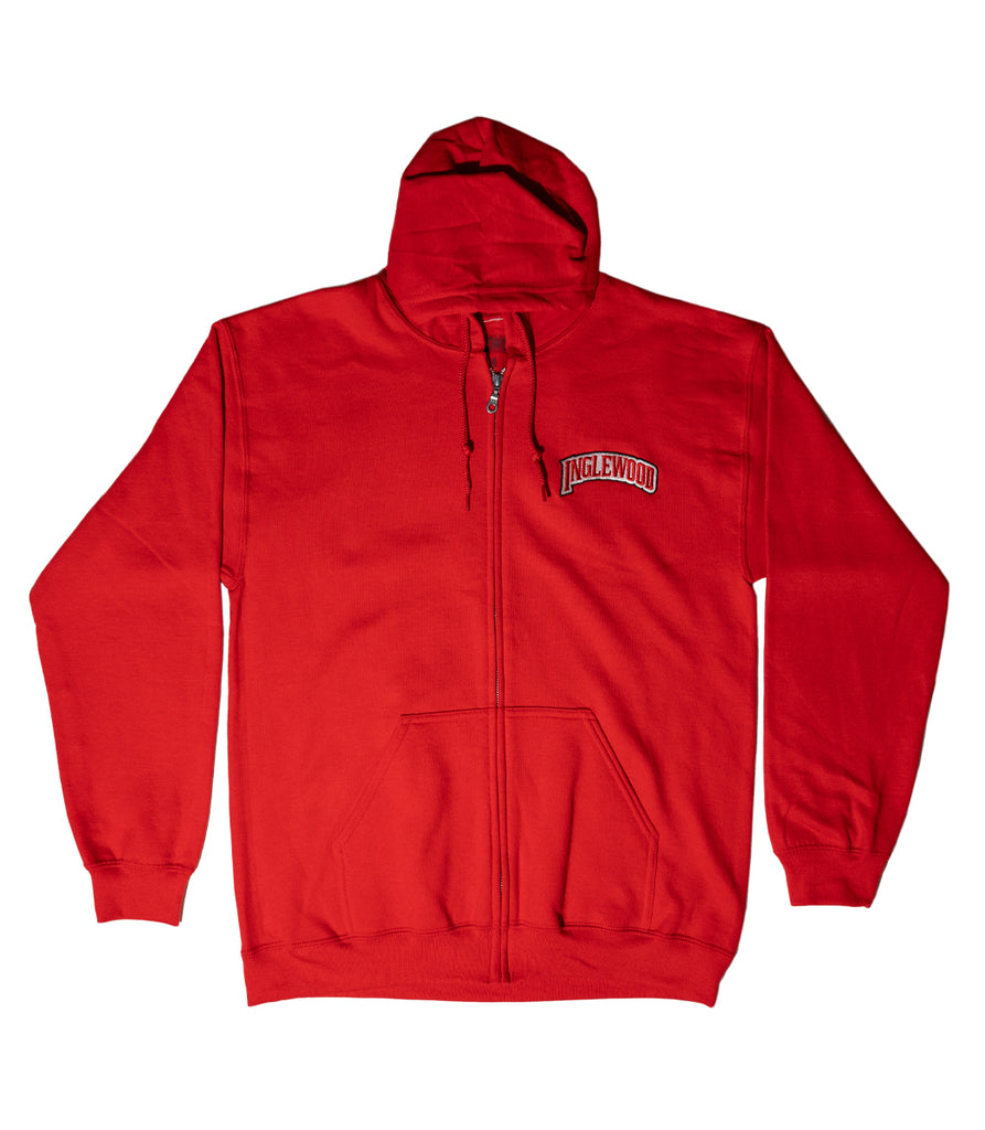 Inglewood SweatJacket Red