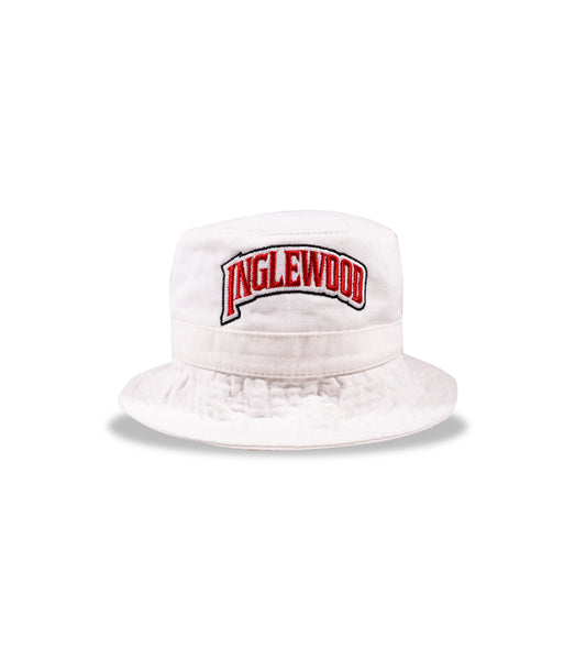 INGLEWOOD BUCKET HAT WHITE