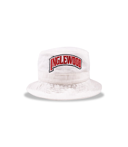 INGLEWOOD BUCKET HAT WHITE