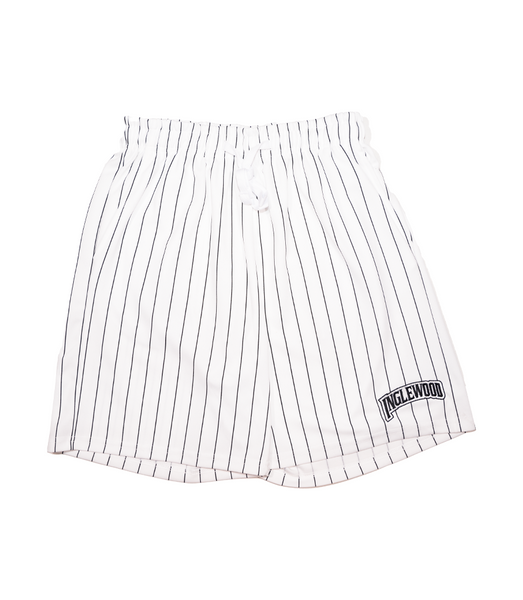 Inglewood Baseball Shorts Black Stripe