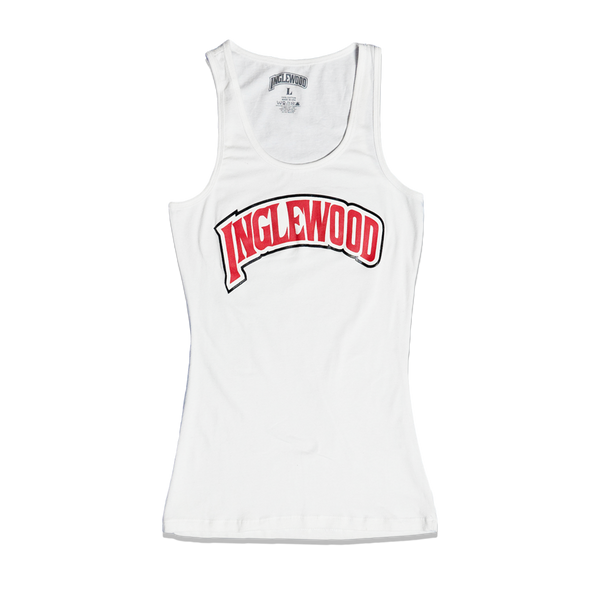 INGLEWOOD WOMENS TANK WHITE
