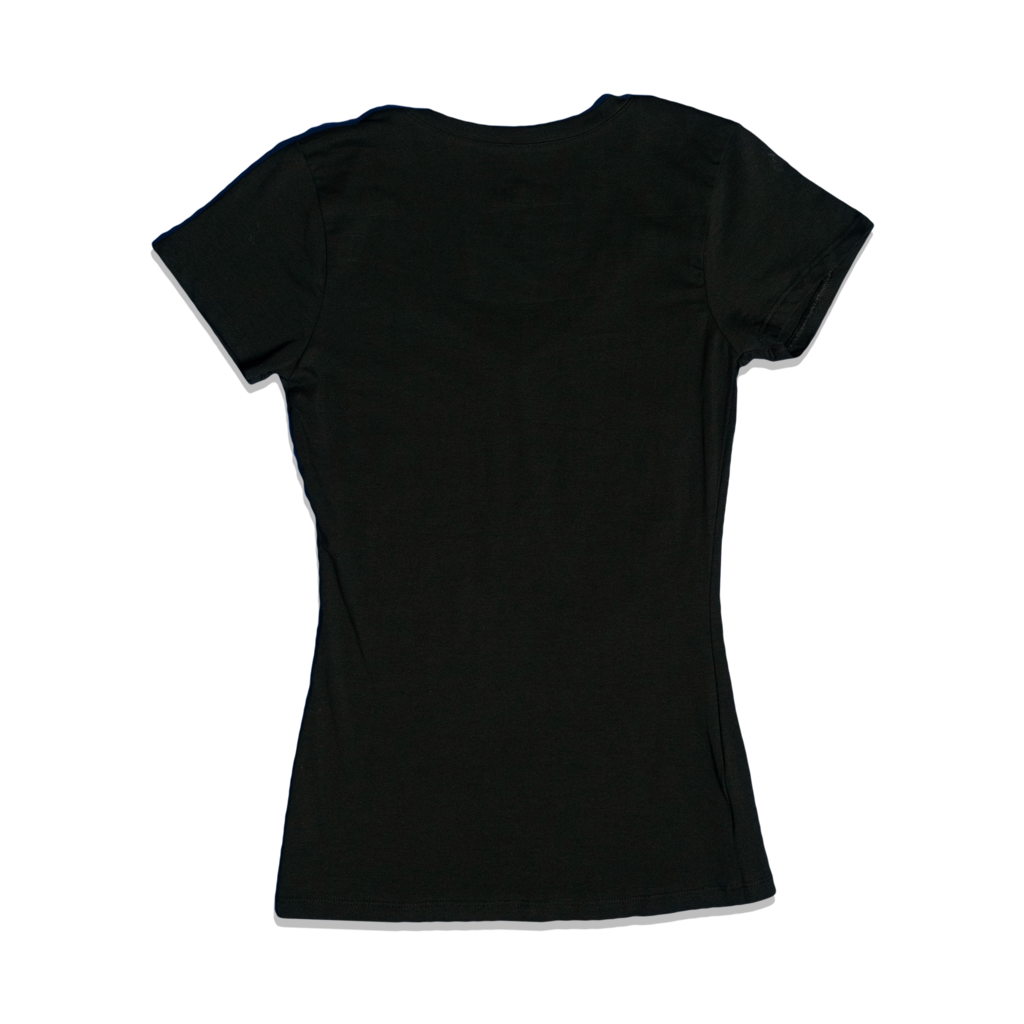 INGLEWOOD WOMENS CUT TEE BLACK