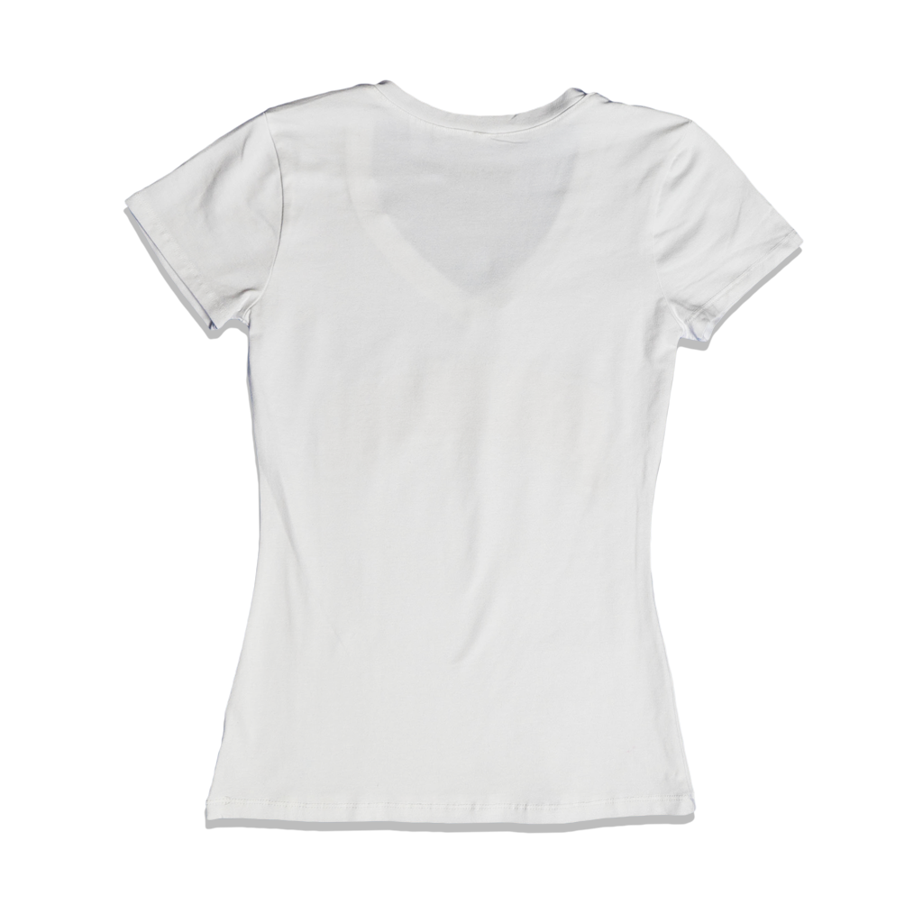 INGLEWOOD WOMENS CUT TEE WHITE