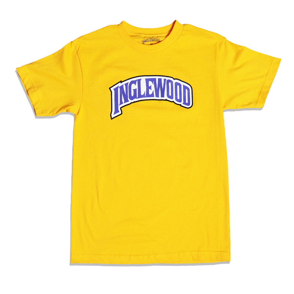 INGLEWOOD LAKERS TEE PURPLE/GOLD