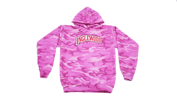 INGLEWOOD HOODIE PINK CAMO