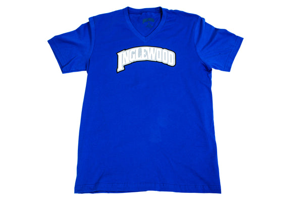 INGLEWOOD MENS V NECK ROYAL BLUE