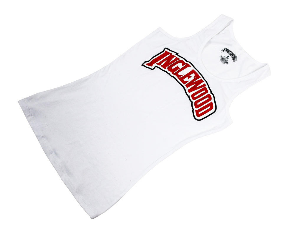 INGLEWOOD WOMENS TANK WHITE